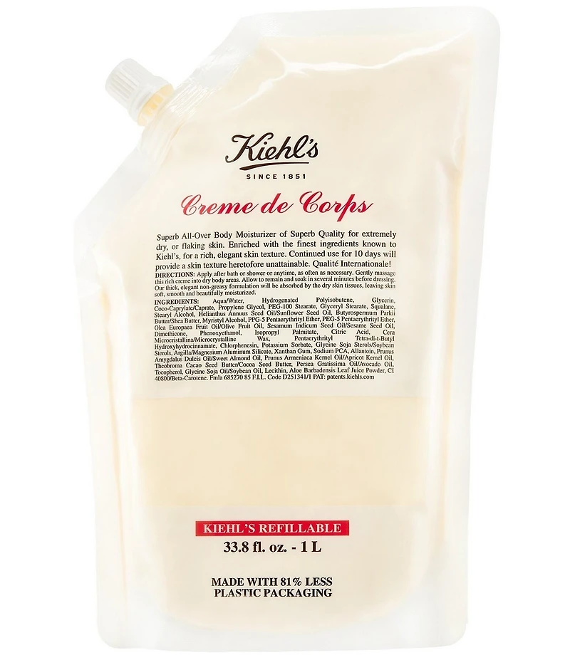 Kiehl's Since 1851 Creme de Corps Refillable Body Moisturizer