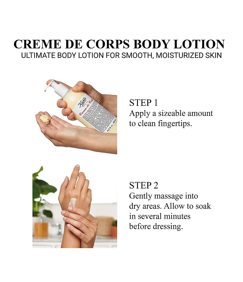 Kiehl's Since 1851 Creme de Corps Refillable Body Moisturizer