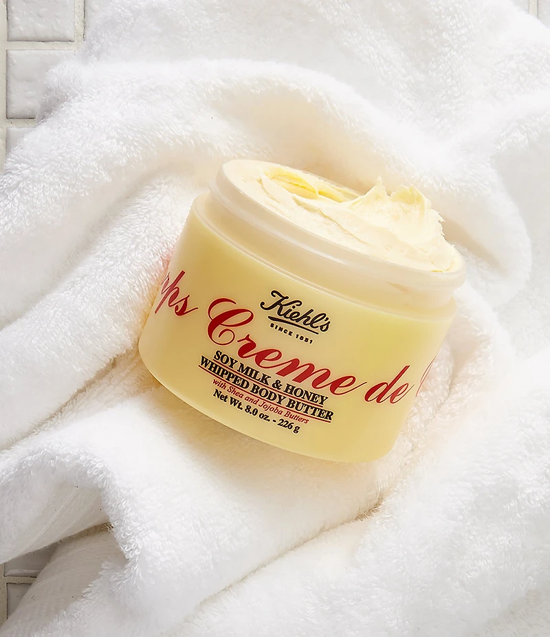 Kiehl's Since 1851 Creme de Corps Soy Milk & Honey Whipped Body Butter