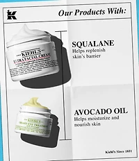 Kiehl's Since 1851 Face & Eye Hydration Set with Ultra Facial Cream & Avocado Eye Cream