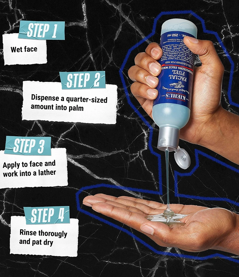 Kiehl's Since 1851 Facial Fuel Energizing Face Wash for Men