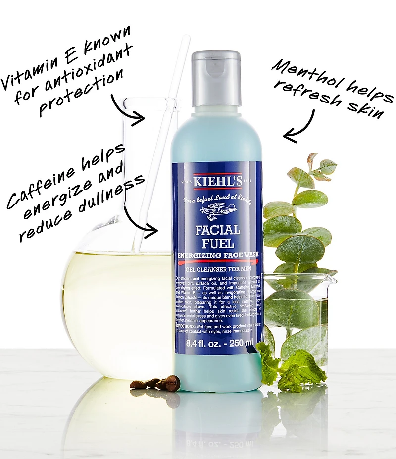 Kiehl's Since 1851 Facial Fuel Energizing Face Wash for Men