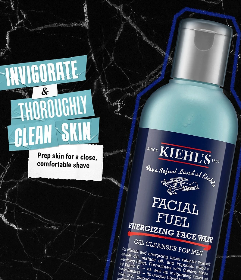 Kiehl's Since 1851 Facial Fuel Energizing Face Wash for Men