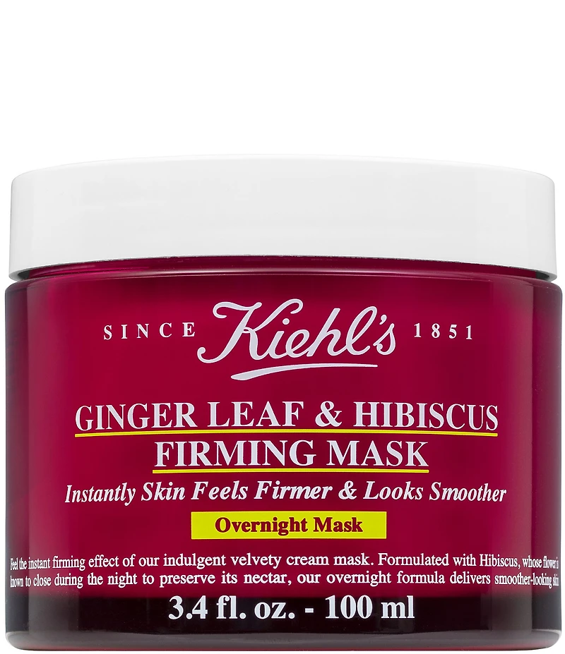 Kiehl's Since 1851 Ginger Leaf & Hibiscus Firming Overnight Face Mask Treatment
