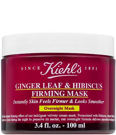 Kiehl's Since 1851 Ginger Leaf & Hibiscus Firming Overnight Face Mask Treatment