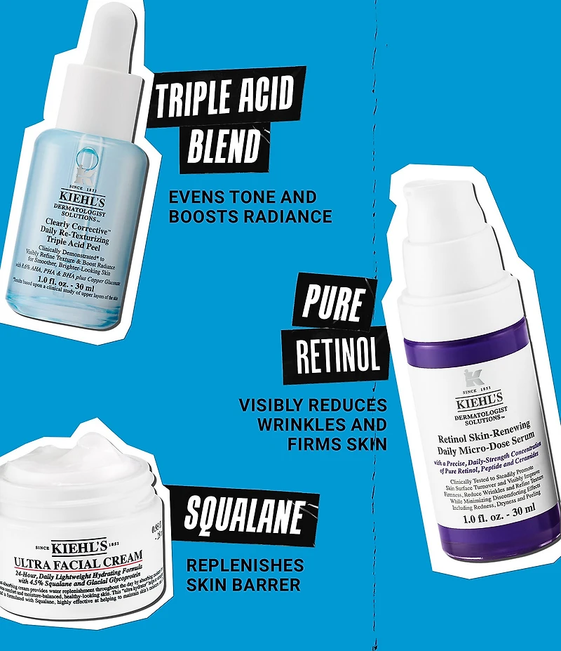 Kiehl's Since 1851 Hydrate, Treat, & Repeat Gift Set