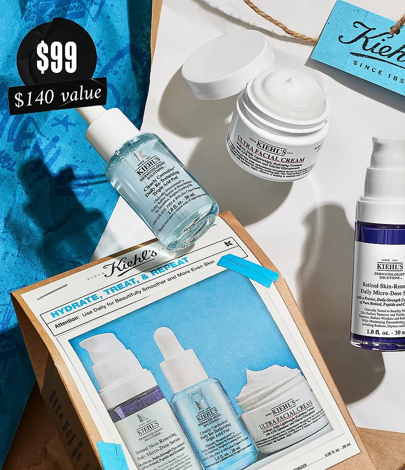 Kiehl's Since 1851 Hydrate, Treat, & Repeat Gift Set