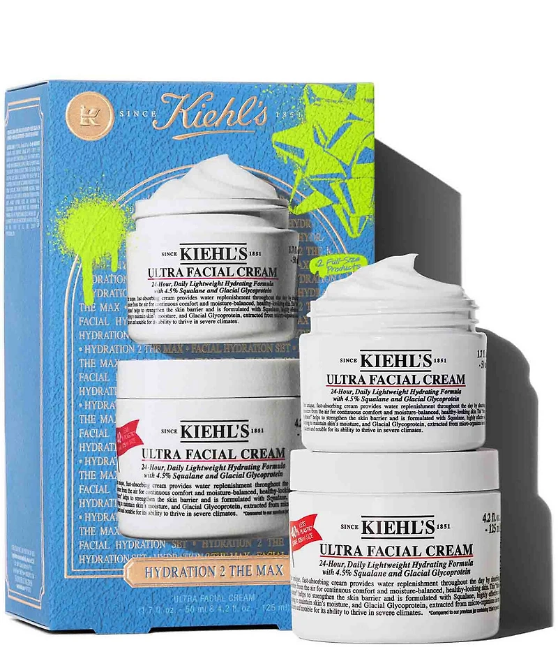 Kiehl's Since 1851 Hydration 2 The Max Ultra Facial Cream Duo