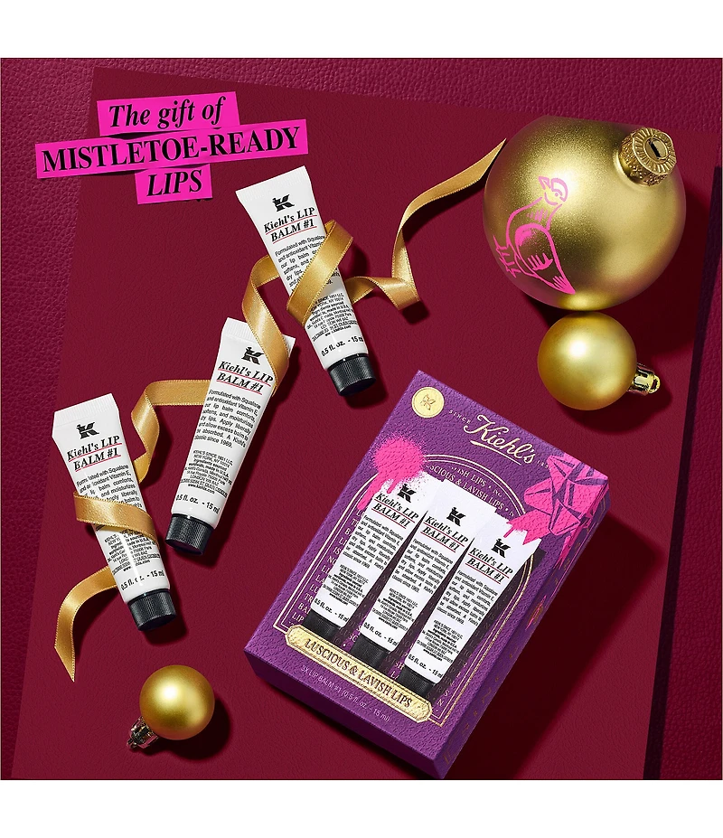 Kiehl's Since 1851 Lip Balm Trio Gift Set