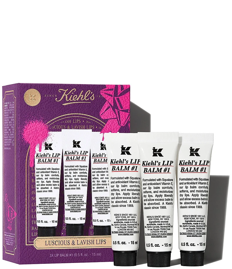 Kiehl's Since 1851 Lip Balm Trio Gift Set