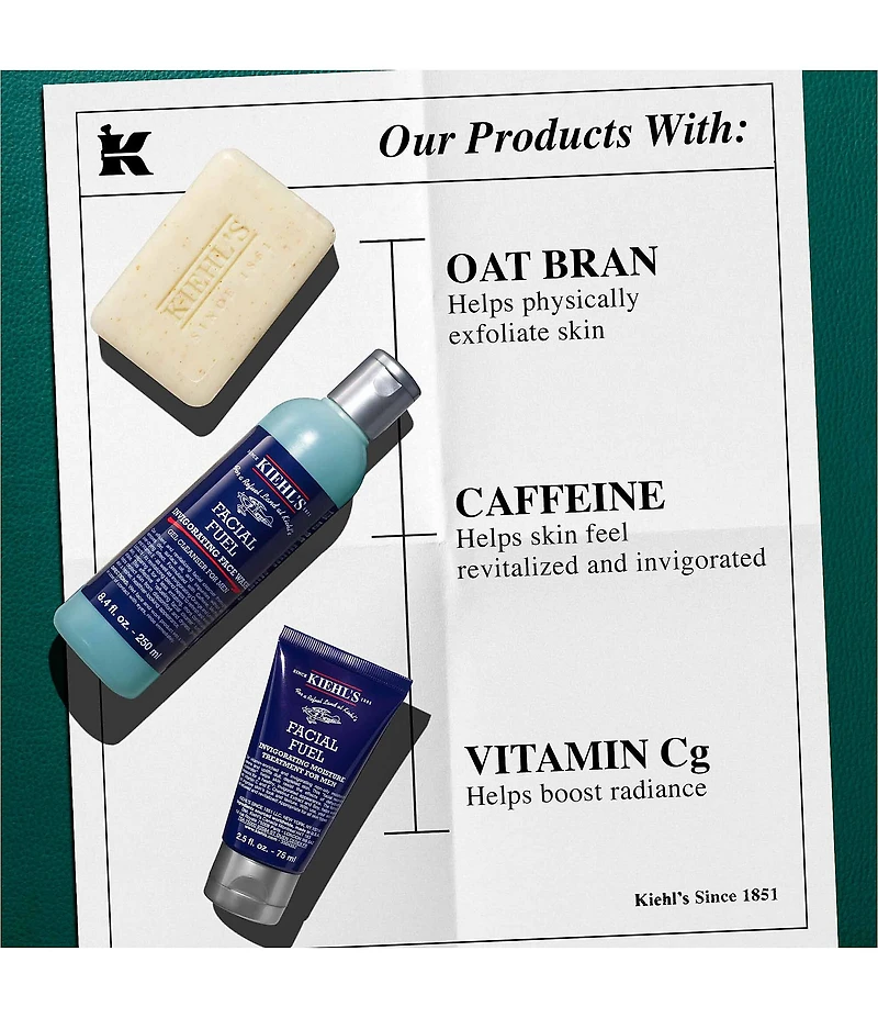 Kiehl's Since 1851 Men's Morning Reboot Gift Set