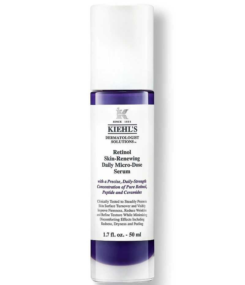 Kiehl's Since 1851 Micro-Dose Anti-Aging Retinol Serum with Ceramides and Peptide