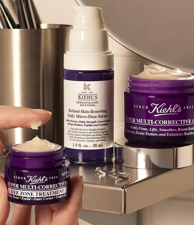 Kiehl's Since 1851 Micro-Dose Anti-Aging Retinol Serum with Ceramides and Peptide