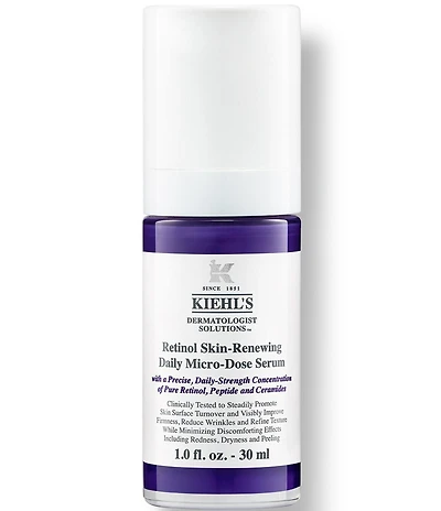 Kiehl's Since 1851 Micro-Dose Anti-Aging Retinol Serum with Ceramides and Peptide