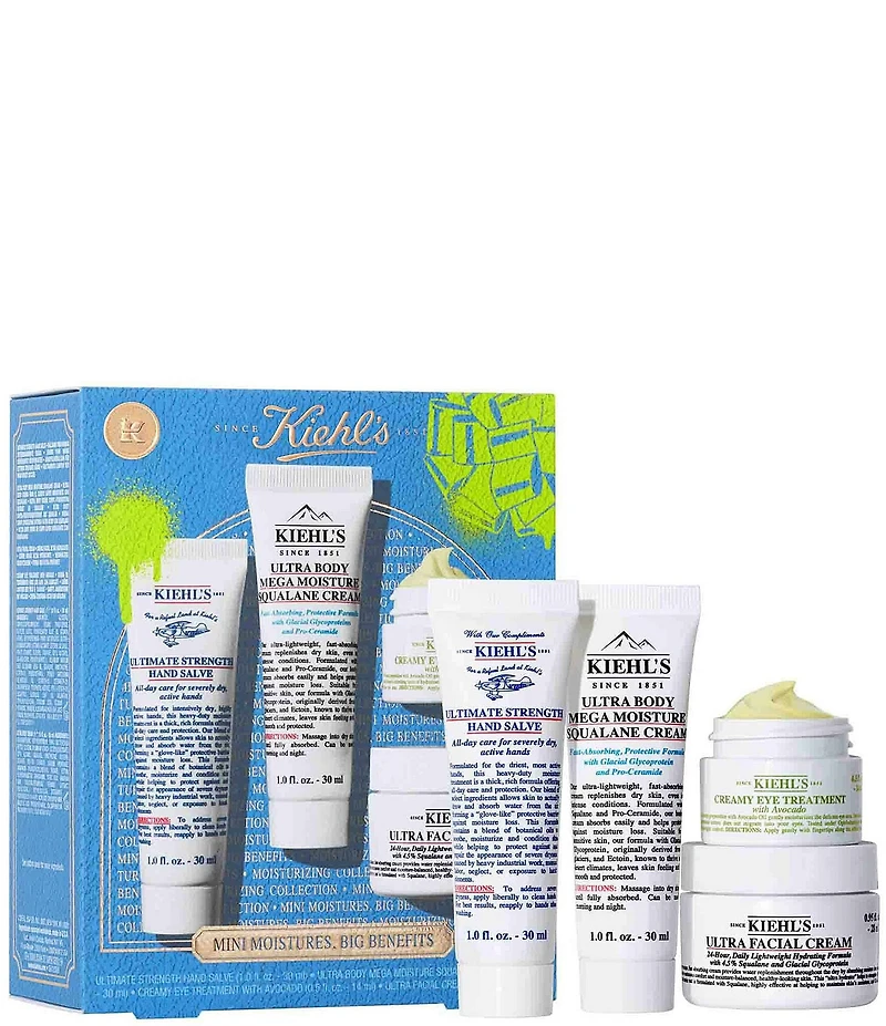 Kiehl's Since 1851 Mini Moistures, Big Benefits 4-Piece Gift Set