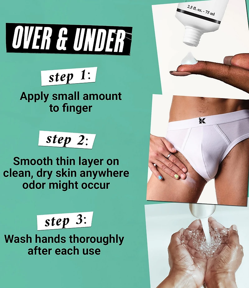 Kiehl's Since 1851 Over & Under Cream-to-Powder Body Deodorant