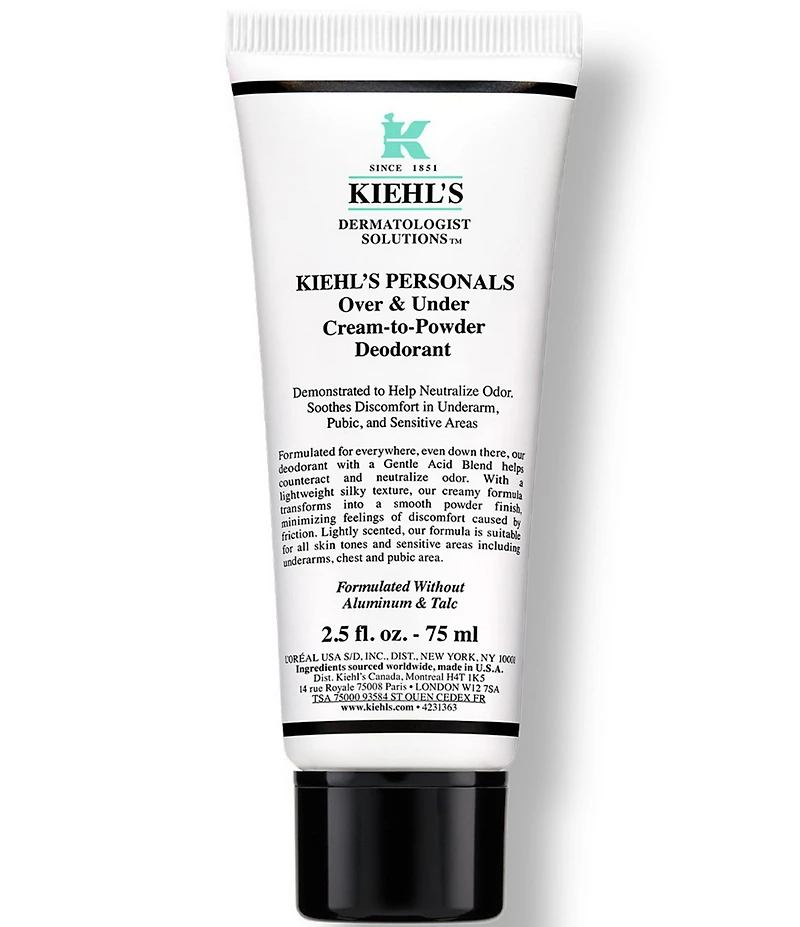 Kiehl's Since 1851 Over & Under Cream-to-Powder Body Deodorant