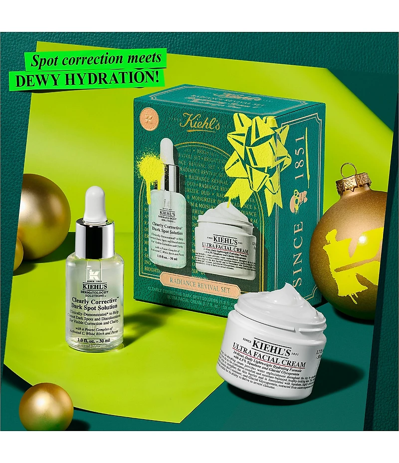 Kiehl's Since 1851 Radiance Revival - Spot Correction and Moisturizer Gift Set
