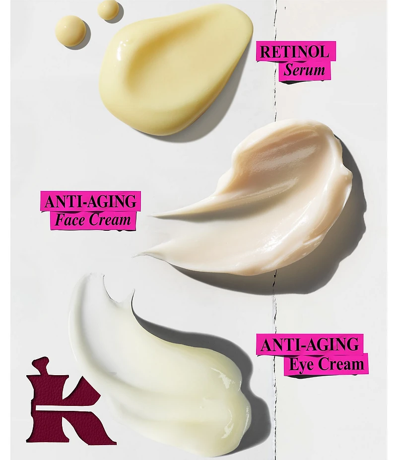 Kiehl's Since 1851 Season's Treatings 3-Piece Anti-Aging Skincare Gift Set