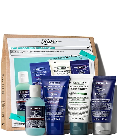 Kiehl's Since 1851 The Grooming Regimen Men's Skincare Gift Set