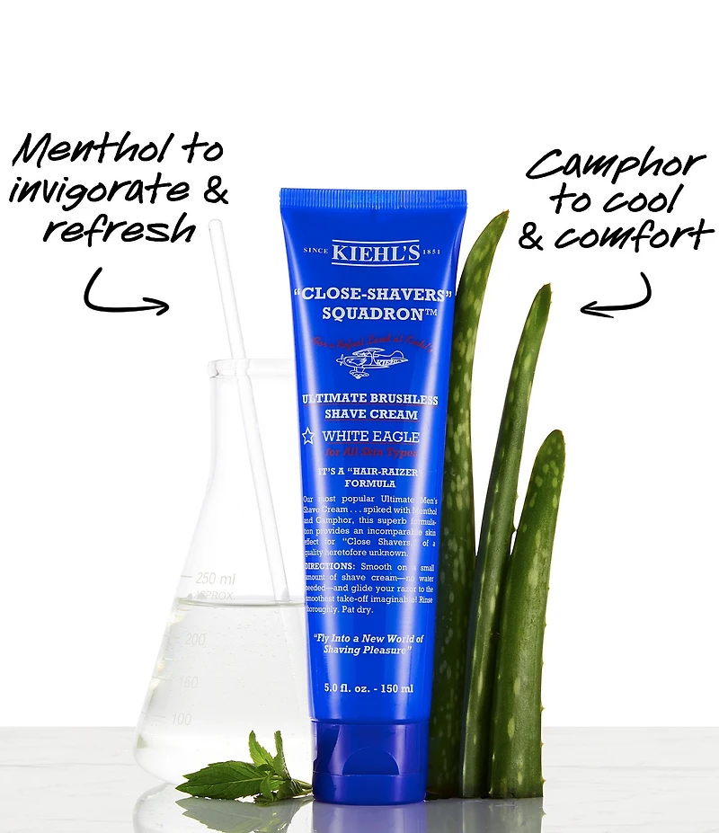 Kiehl's Since 1851 Ultimate Brushless Shave Cream - White Eagle