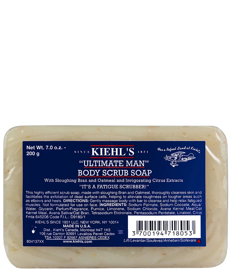Kiehl's Since 1851 Ultimate Man Body Scrub Soap