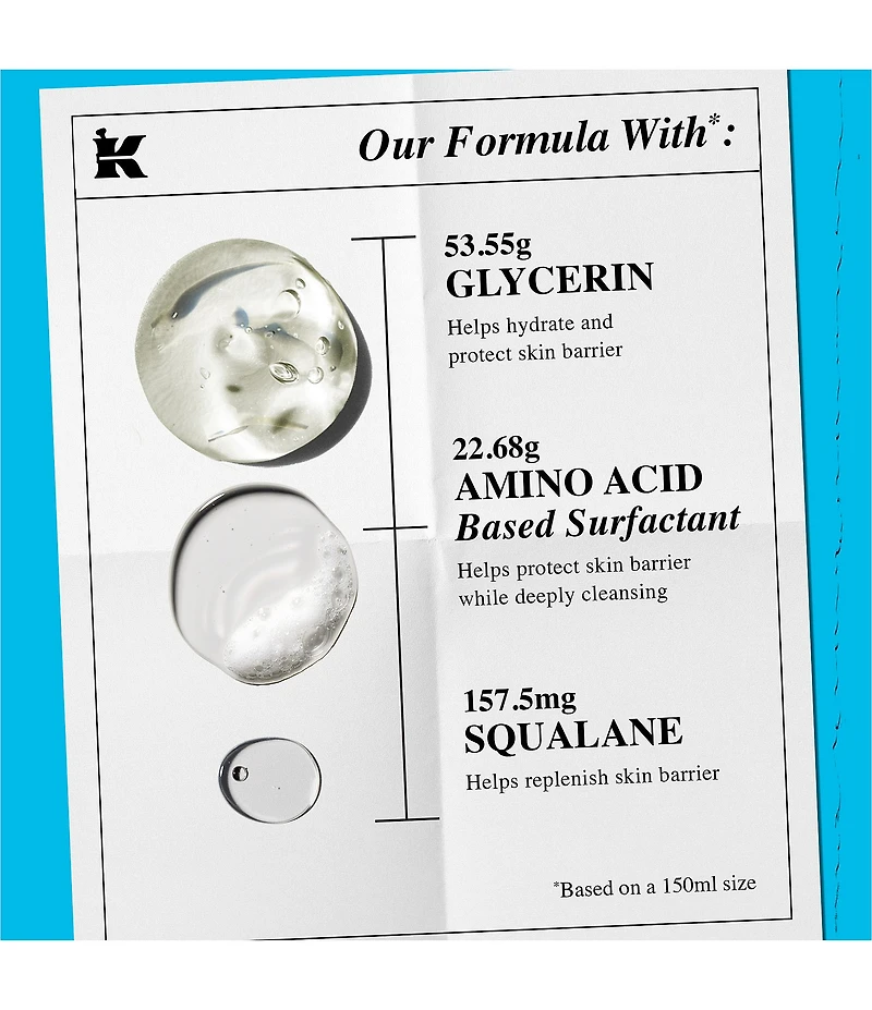 Kiehl's Since 1851 Ultra Facial-Barrier Hydrating Cream to Foam Cleanser