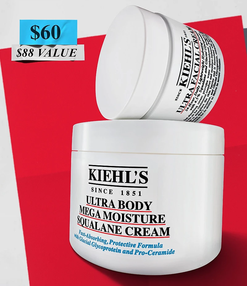 Kiehl's Since 1851 Ultra Hydrating Hits Face and Body Cream 2-Piece Set