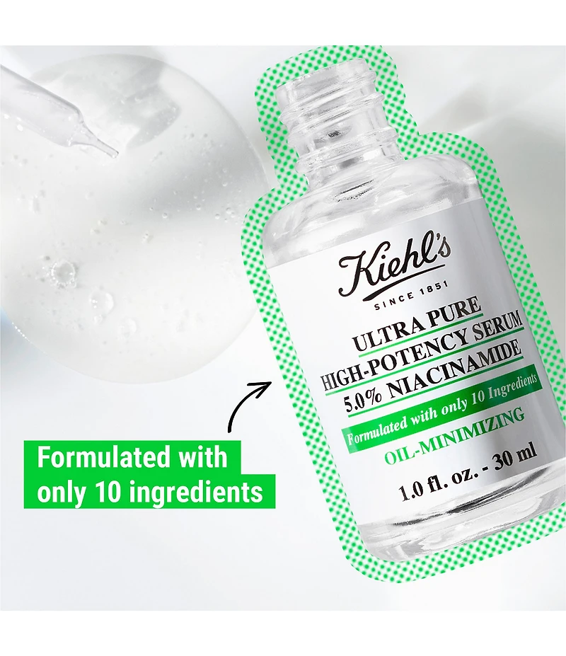 Kiehl's Since 1851 Ultra Pure High-Potency 5.0% Niacinamide Serum