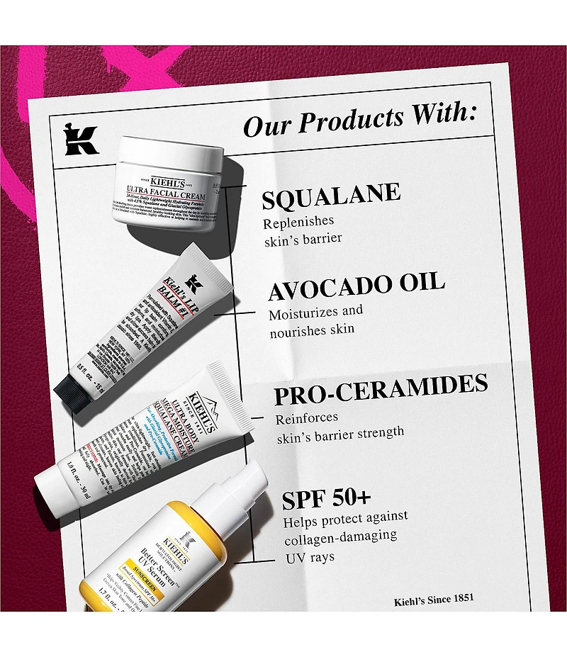 Kiehl's Since 1851 Winter Escape 4-Piece Skincare Gift Set