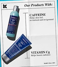 Kiehl's Since The Classic Gentlemen Collection Set with Facial Fuel Cleanser & Moisturizer