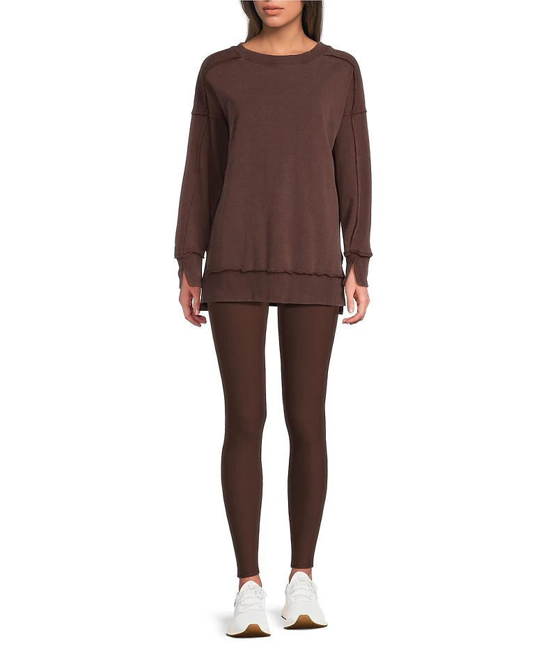 Kinesis Boatneck Ribbed Long Sleeve Sweatshirt
