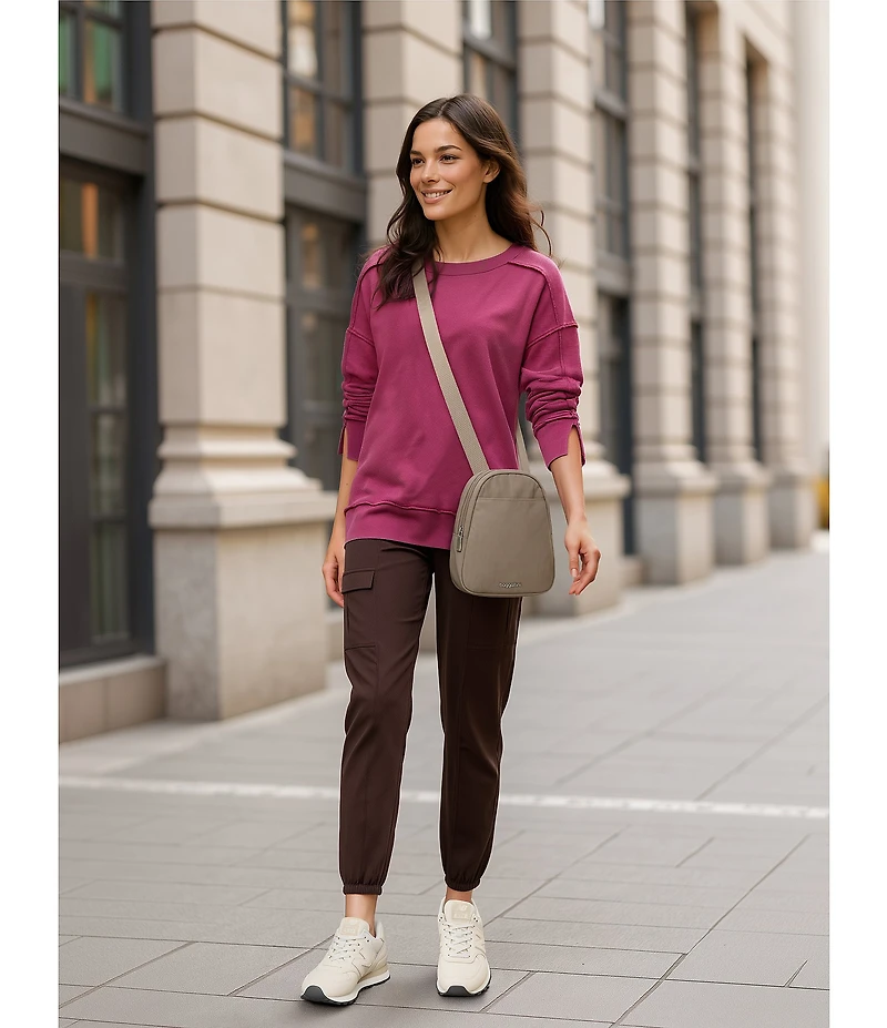 Kinesis Boatneck Ribbed Long Sleeve Sweatshirt