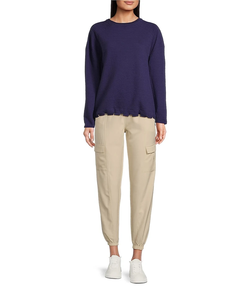 Kinesis Bungee Hem Long Sleeve Crew Neck Sweatshirt