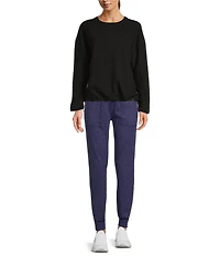 Kinesis Bungee Hem Long Sleeve Crew Neck Sweatshirt