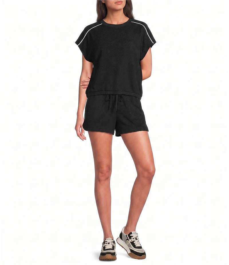 Kinesis Cloud Scuba Crew Neck Short Sleeve Contrasting Piping Tee