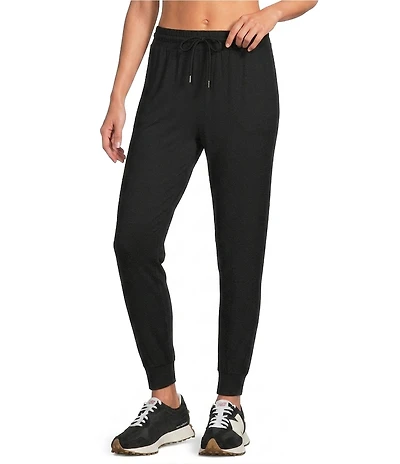 Kinesis Drawcord Waist Sueded Melange Jogger Pants