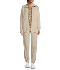 Kinesis French Terry Long Sleeve Two-Way Zip Jacket