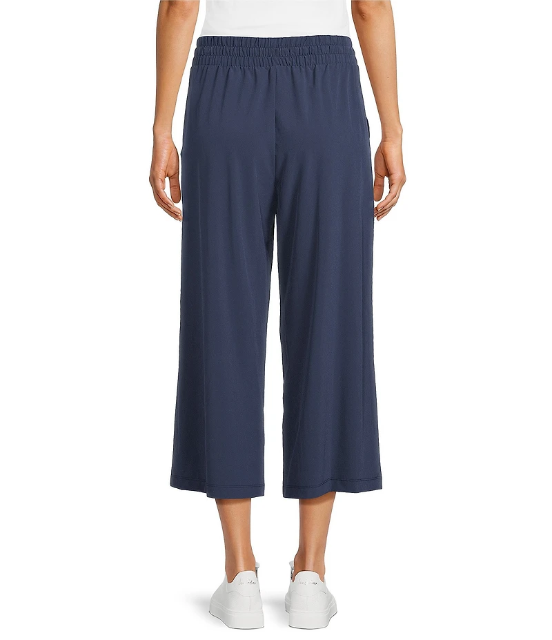 Kinesis Front Seam Cropped Coordinating Wide Leg Pants