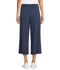 Kinesis Front Seam Cropped Coordinating Wide Leg Pants