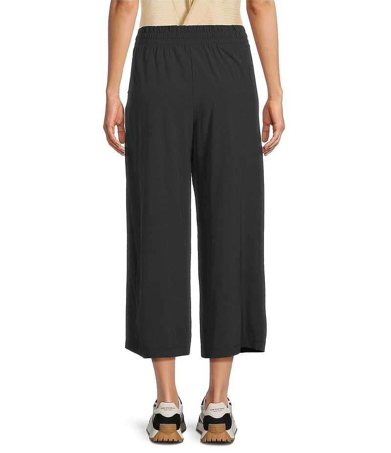 Kinesis Front Seam Cropped Coordinating Wide Leg Pants