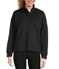 Kinesis Half Zip Long Sleeve Quilted Pullover