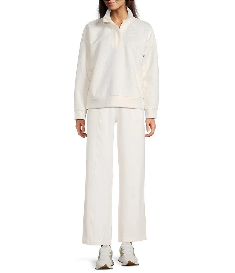 Kinesis Half Zip Long Sleeve Quilted Pullover