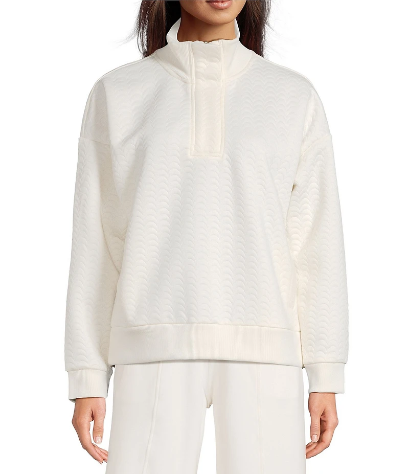 Kinesis Half Zip Long Sleeve Quilted Pullover