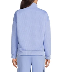 Kinesis Half Zip Long Sleeve Quilted Pullover