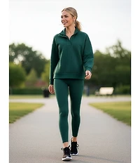 Kinesis Coordinating Half Zip Long Sleeve Quilted Pullover