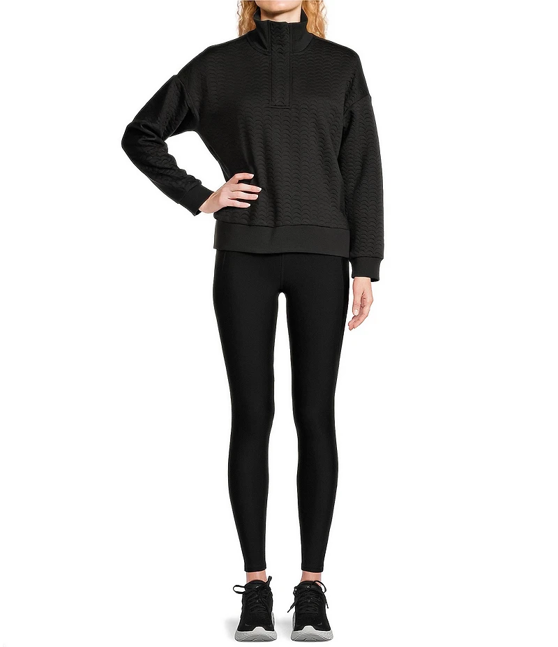 Kinesis Half Zip Long Sleeve Quilted Pullover