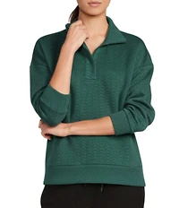 Kinesis Coordinating Half Zip Long Sleeve Quilted Pullover