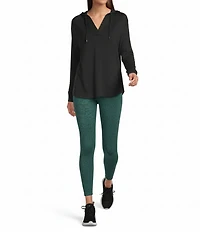 Kinesis Coordinating High Rise 7/8 Moisture Wicking Leggings