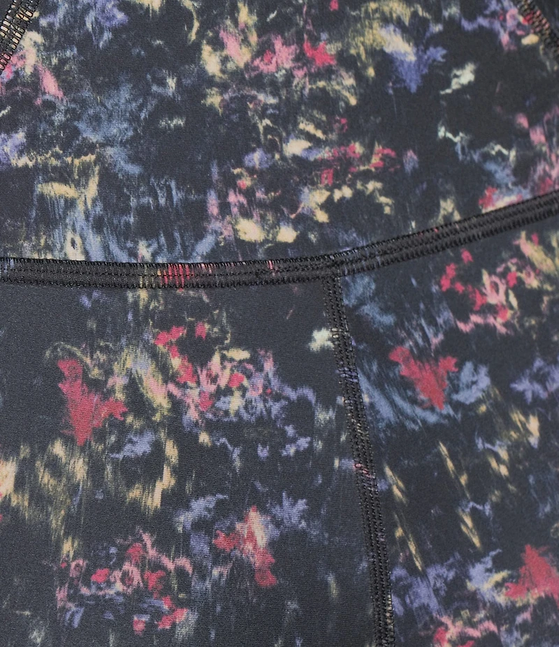 Kinesis High Rise Dandelion Printed Skinny Leg Ankle Leggings